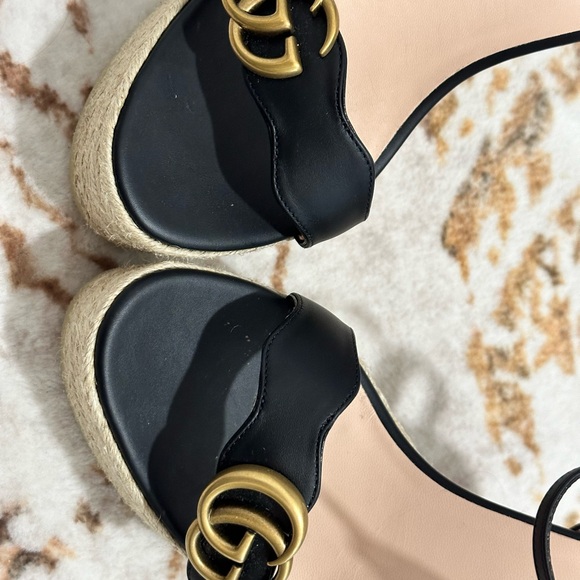 Gucci Sandals size 39, worn once. Perfect condition. - Picture 5 of 7